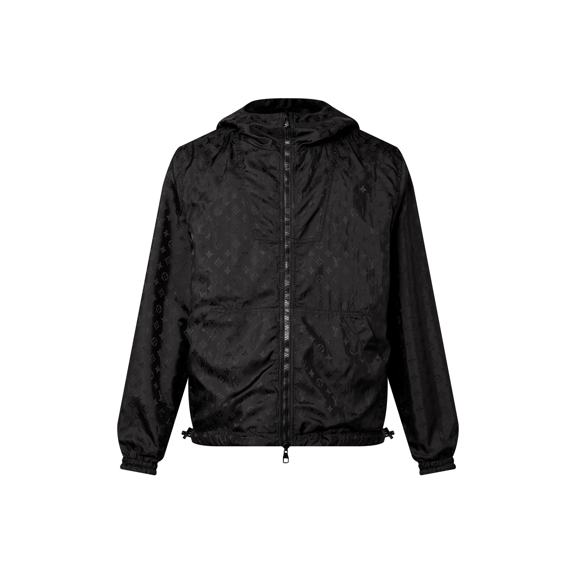 Jaqueta Windbreaker Reversível em Nylon Monogram - Ready-to-Wear